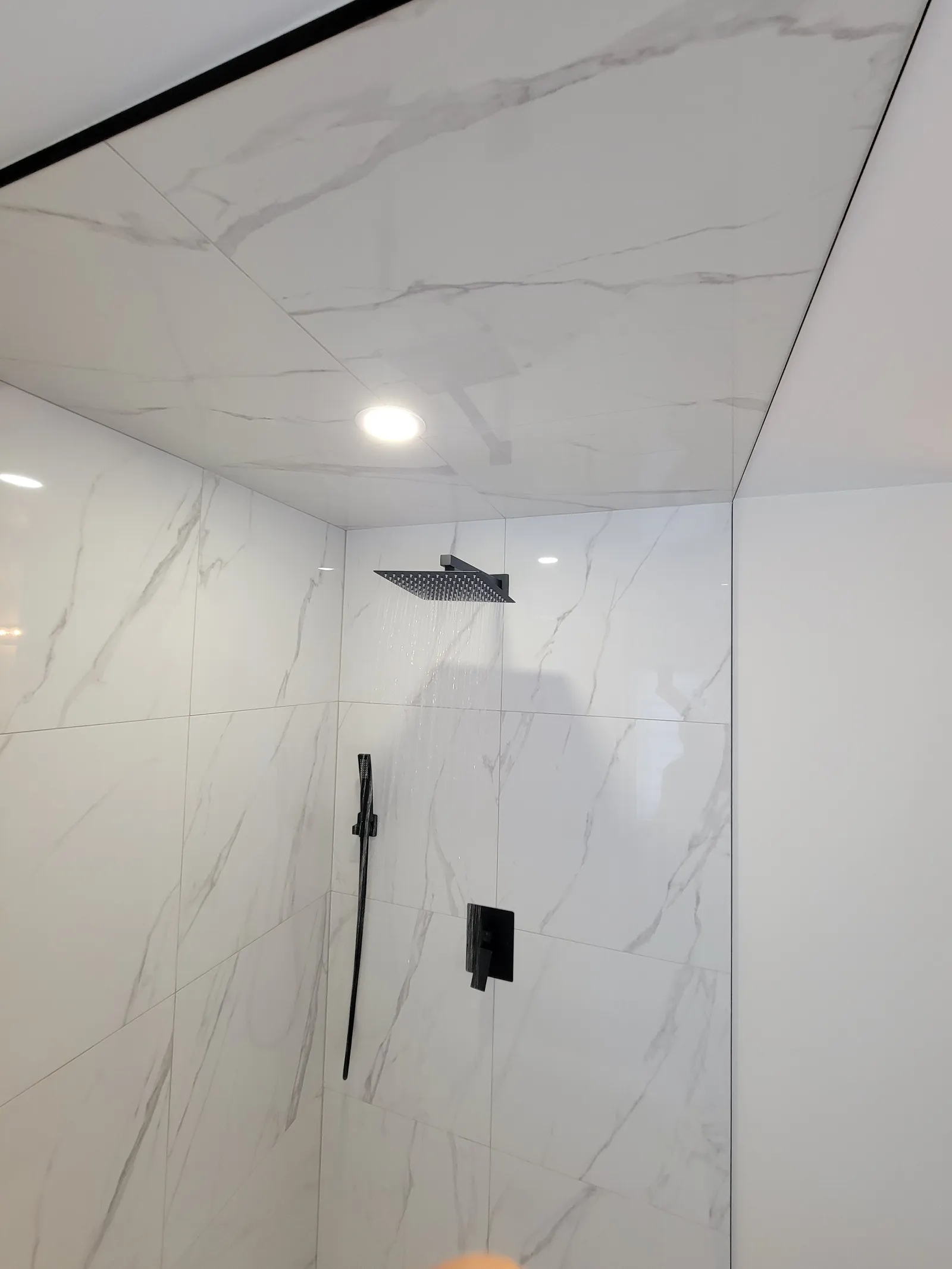 Completed project: a walk-in shower renovation in Vaughan