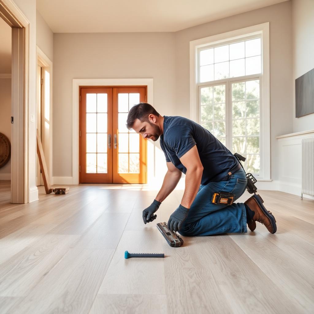 Professional flooring services by VOL Handyman