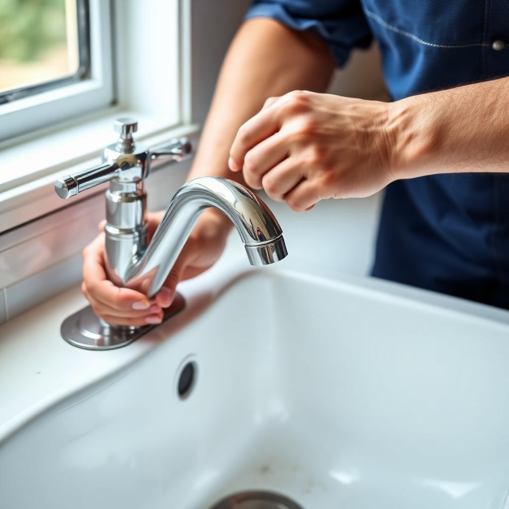 Professional plumbing services by VOL Handyman
